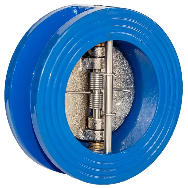 Клапан обратный двухстворчетый межфланцевый, фотография 1