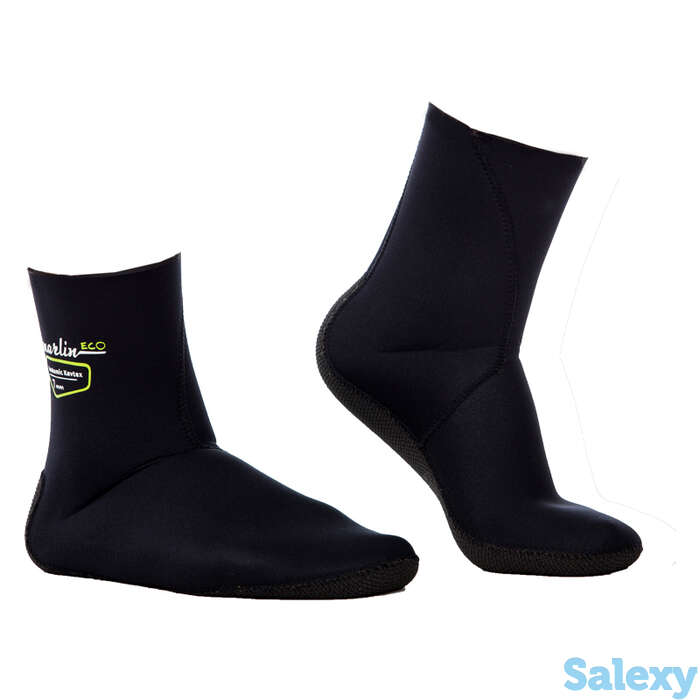 Носки marlin anatomic kevtex eco , черн., 9mm, фотография 1