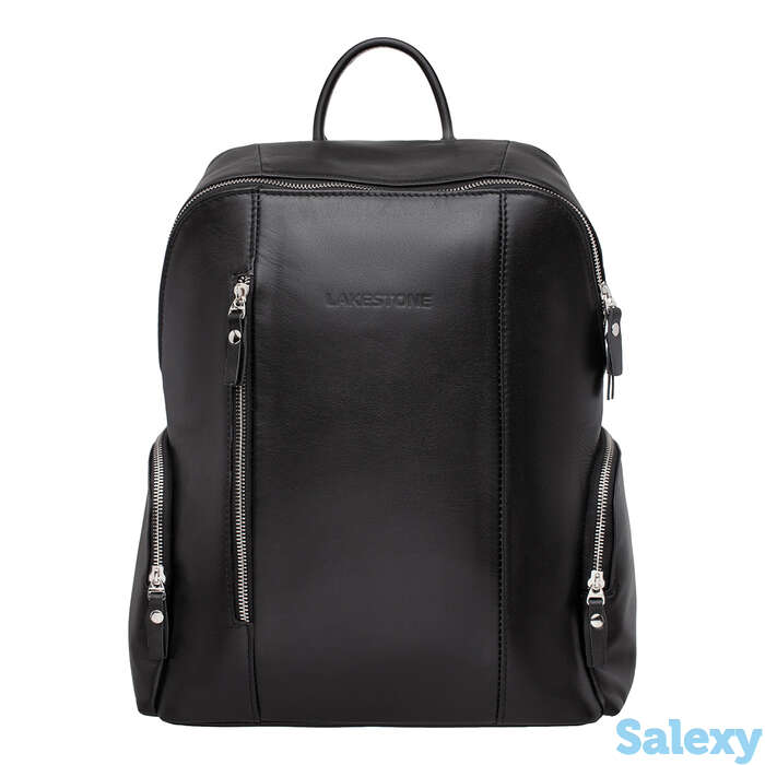 Кожаный рюкзак arlington black, фотография 1