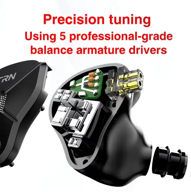 Наушники TRN BA5 IEM, фотография 6