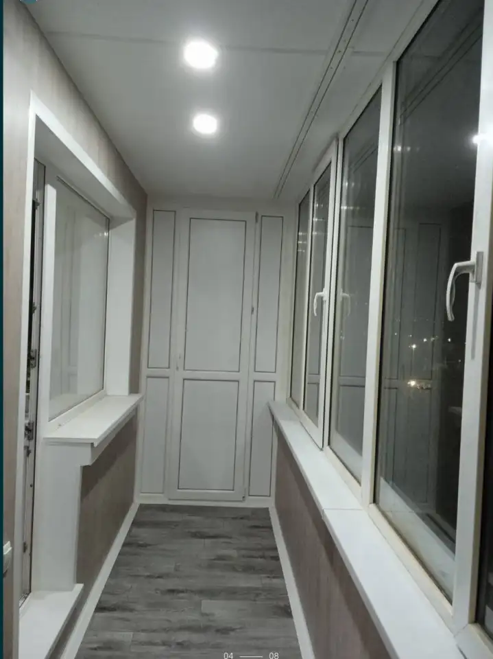 Производство металлопластиковых окон, витражи Застеклим балкон, лоджию, фотография 3