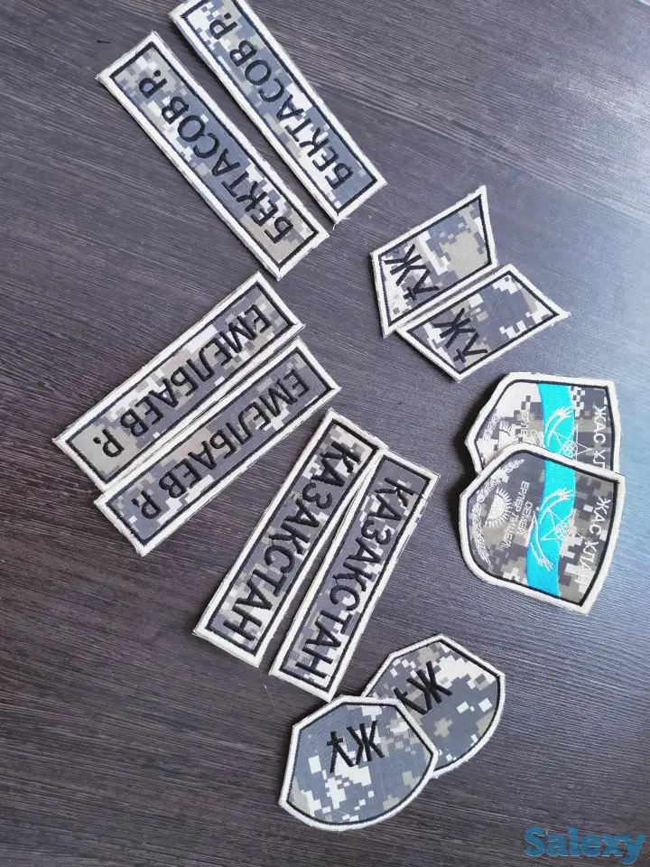 Шевроны, нанесение логотипа, фотография 2