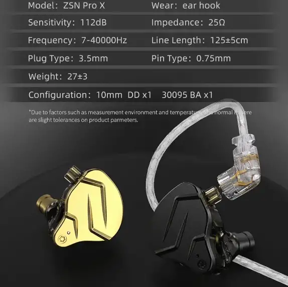 Наушники KZ ZSN Pro X Арматурные, фотография 4