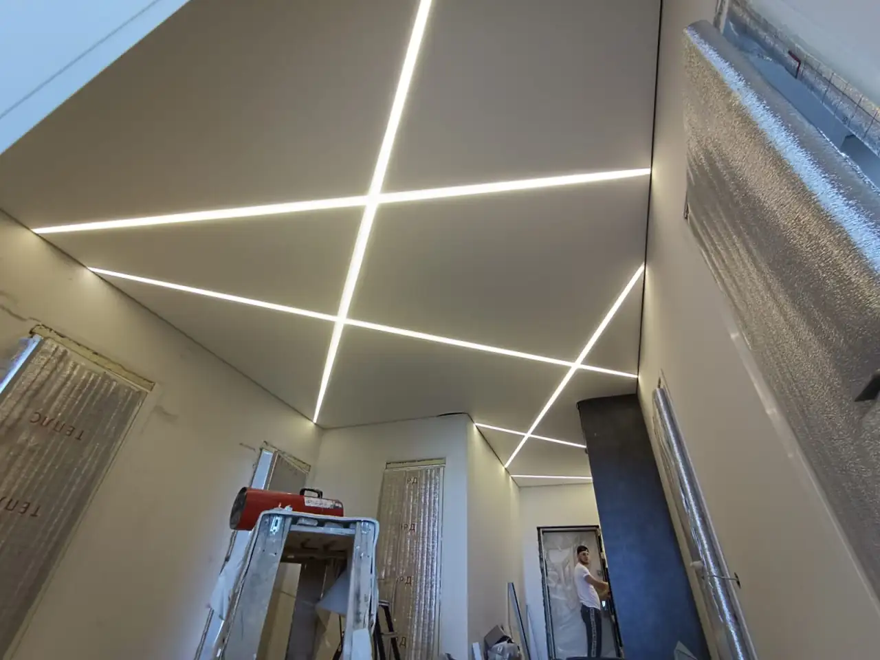 Натяжные потолки, фотография 2