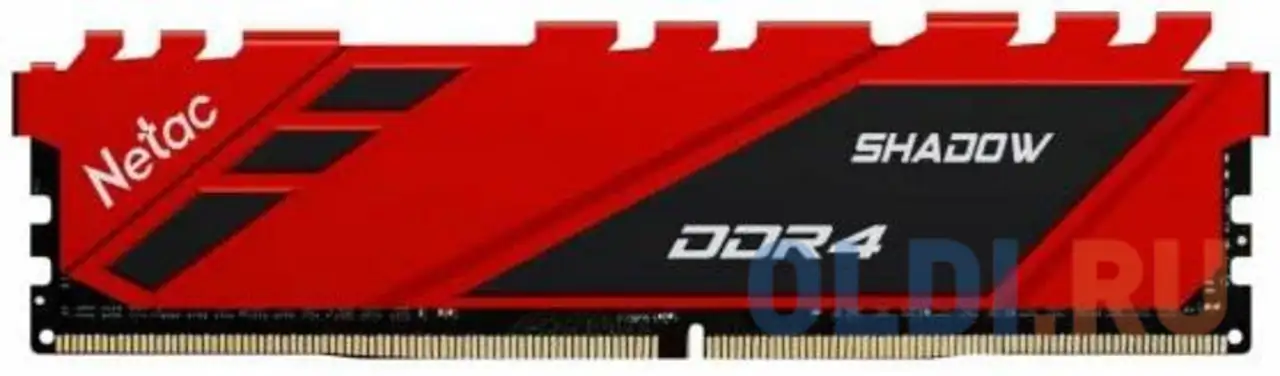 Оперативная память для компьютера netac ntsdd4p26sp-08r dimm 8gb ddr4 2666 mhz, фотография 1