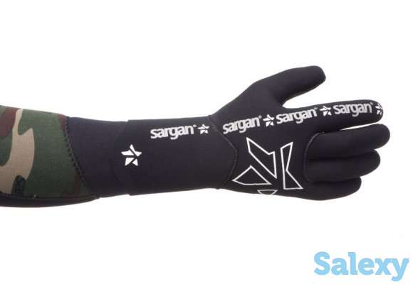 Перчатки для подводной охоты неопреновые sargan калан 4.5мм, фотография 9