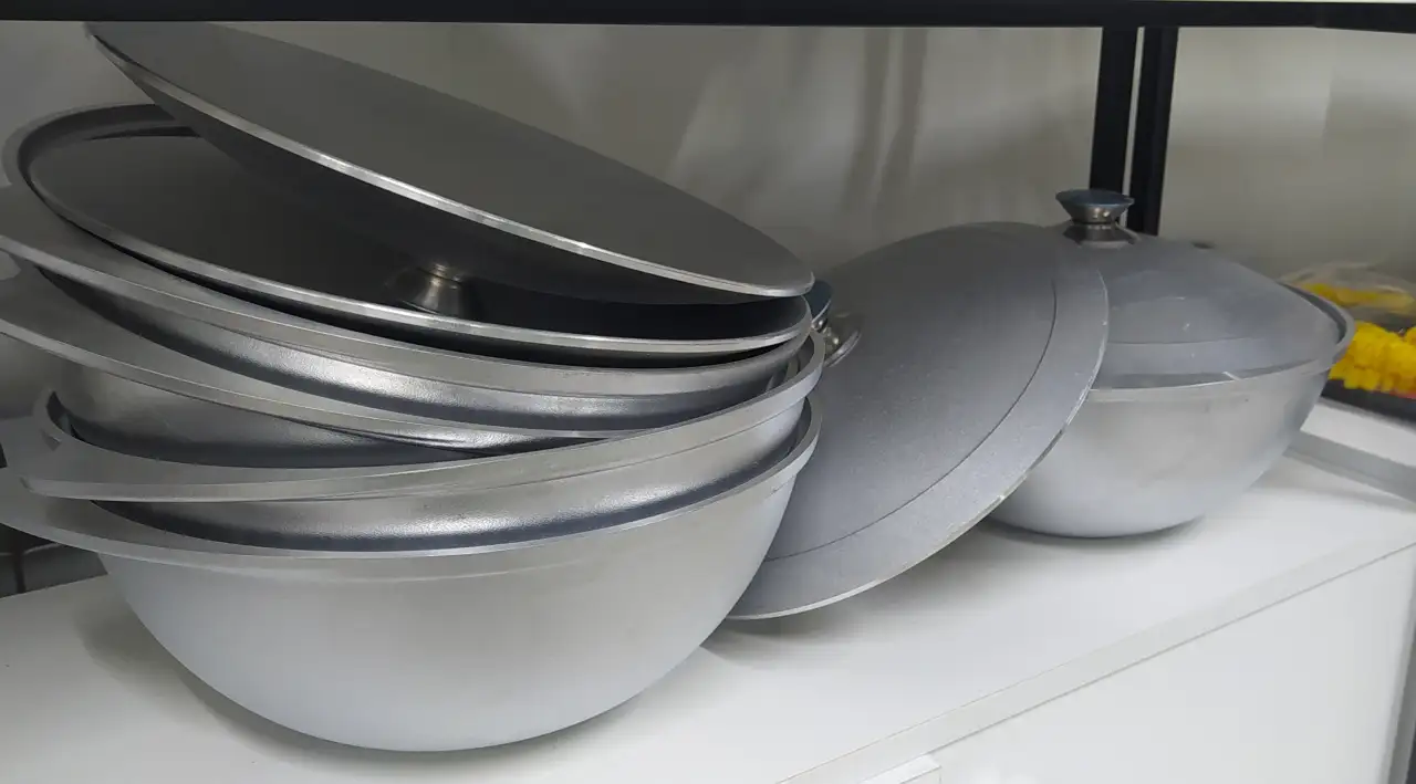 Казаны чугунные, алюминиевые Kukmara, разный размер, фотография 1