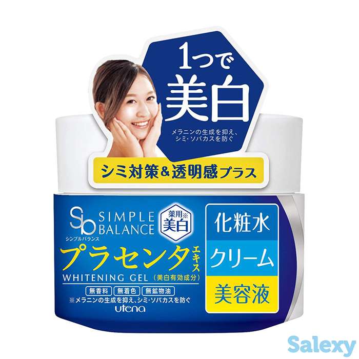 Гель для лица Utena Simple Balance Placenta Whitening Gel, фотография 2