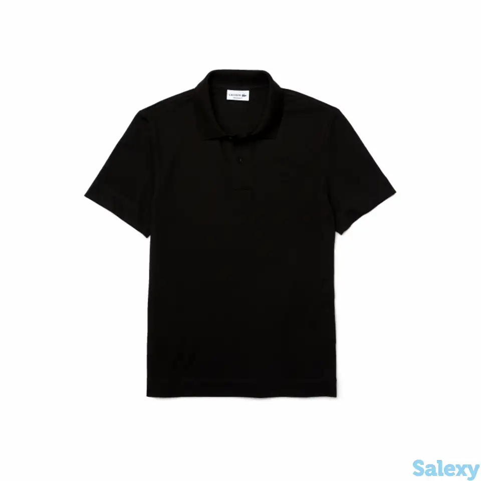 Мужская рубашка поло lacoste regular fit из легкой дышащей ткани, фотография 1