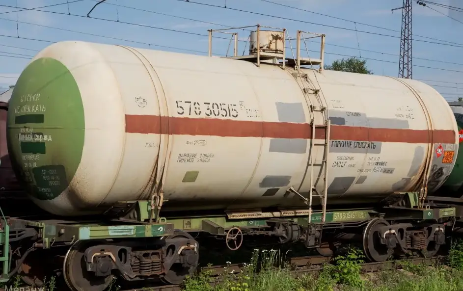 Газовая жд цистерна СУГ, фотография 2