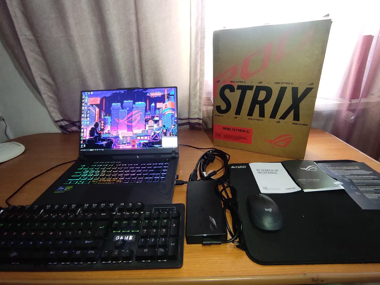 Игровой ноутбук ASUS rog strix g16, фотография 1