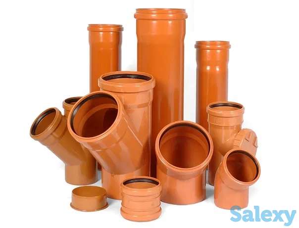 Пластиковая наружная канализация, фотография 1