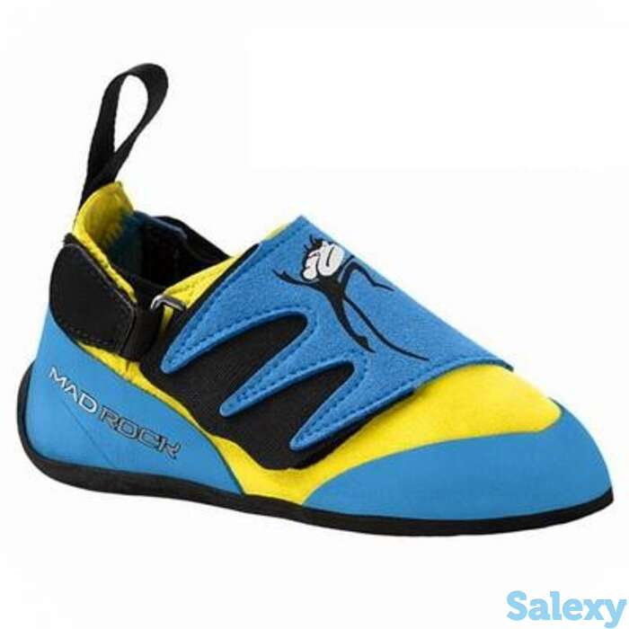 Скальные туфли mad rock mad monkey 2.0 blue/yellow, фотография 1