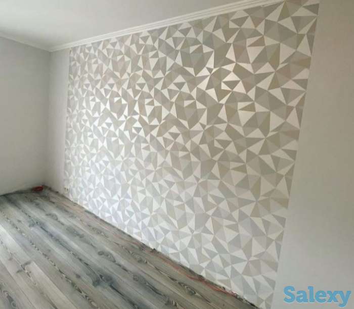 Клеим обои 600тг, фотография 5