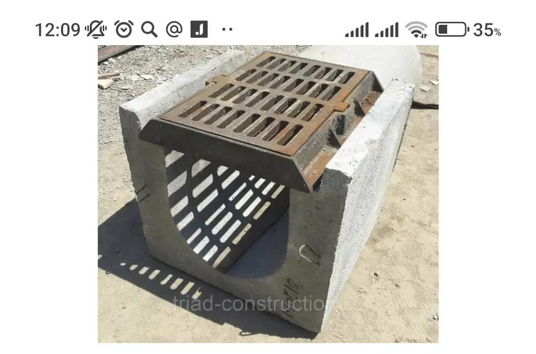 Дождеприёмники, люки чугунные по ГОСТу, фотография 2