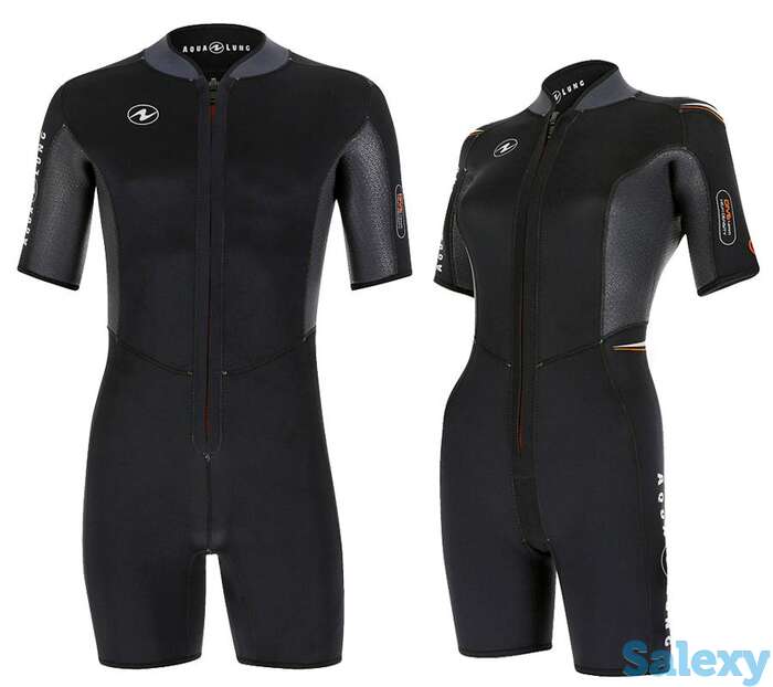 Гидрокостюм dive 2017, 4шорти 4 мм, передняя молния, муж,, фотография 1
