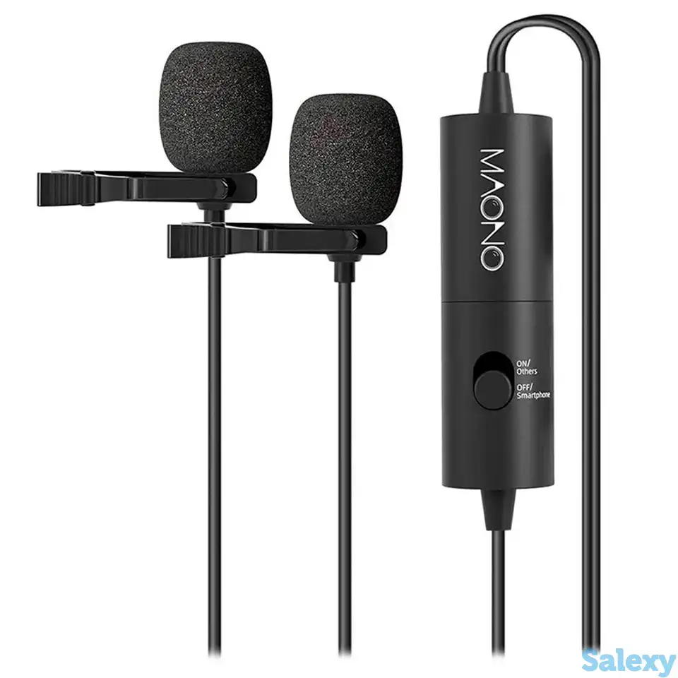 Петличный микрофон maono au-200, фотография 6