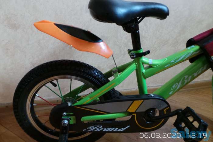 Детский качественный велосипед колёса на 14., фотография 3