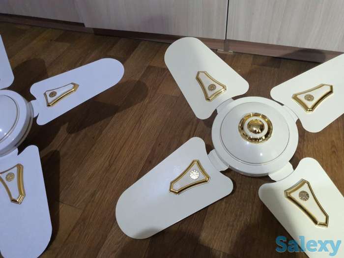 Мощный потолочный вентилятор, премиум качество Индия 61 см Белый, фотография 7