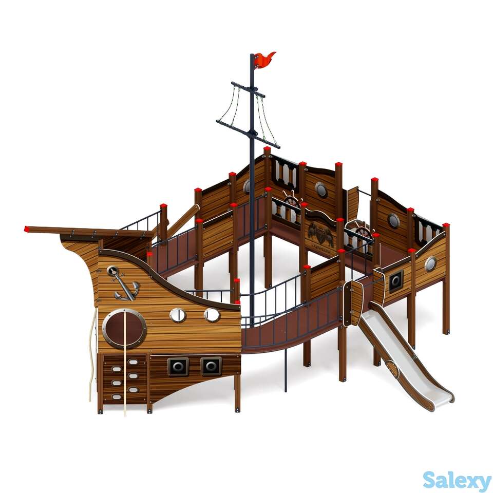 Детский игровой комплекс «фрегат малый» дик 2.03.3.04-05 h=1200, фотография 1