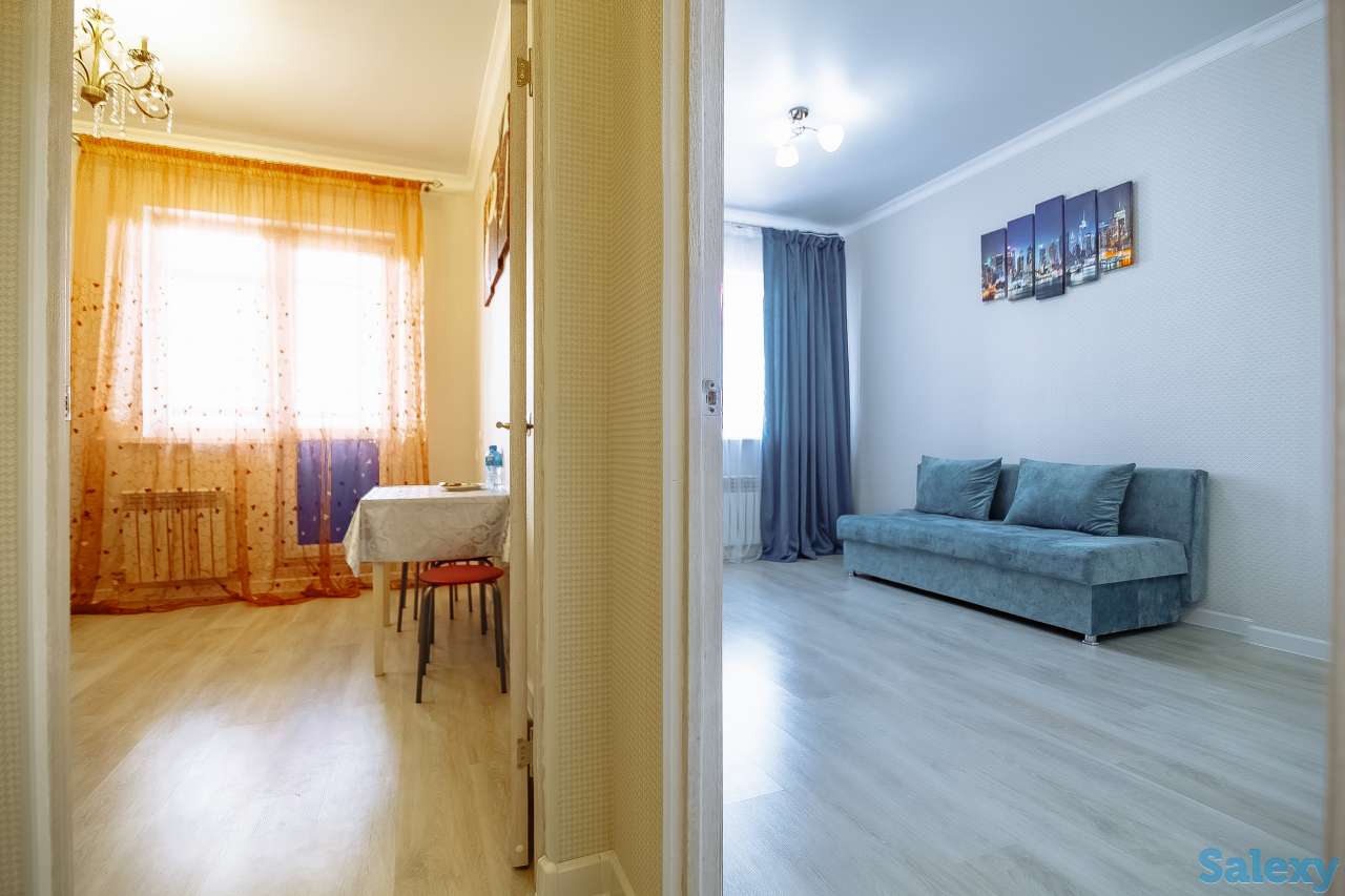 1 комнатная по ул Кабанбай батыра, ЖК Алматау, фотография 11