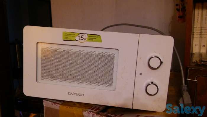 Продам микроволновую печь Daewoo 15л., фотография 1