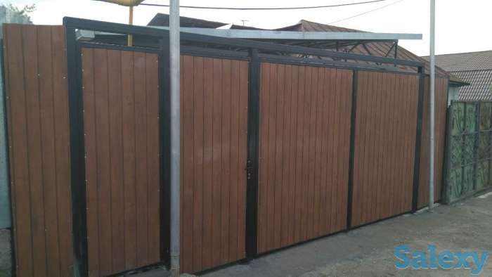 Изготовление навесов, Установка Ворот, Заборов, фотография 1