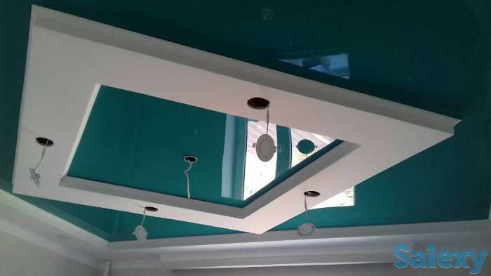 Установим экологически чистые натяжные потолки в Алматы и области, фотография 11