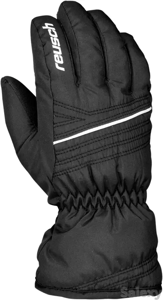 Перчатки reusch 18-19 alan junior mitten black/white, фотография 1