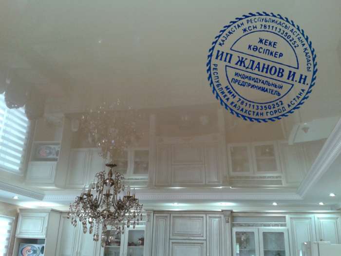 Натяжные потолки в Астане., фотография 1