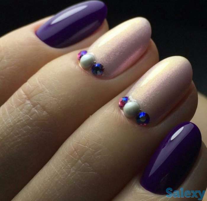 Курсы  маникюр педикюр Аппаратный маникюр Гель лак покрытие снятие Укрепление Выравнивание ногтей КОМБИ маникюр дизайн, фотография 1