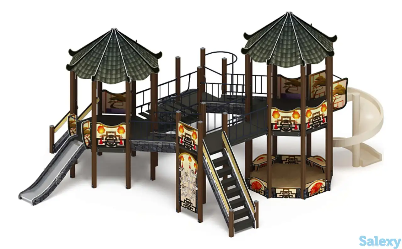 Карнавал (шанхай) - дик 2.22.04-02 - игровой комплекс h=1200 h=2000, фотография 1