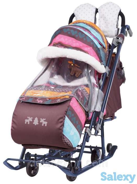 Санки-коляски Ника (Nika), Pikate, Скандинавия! В Жезказгане. Рассрочка, фотография 5