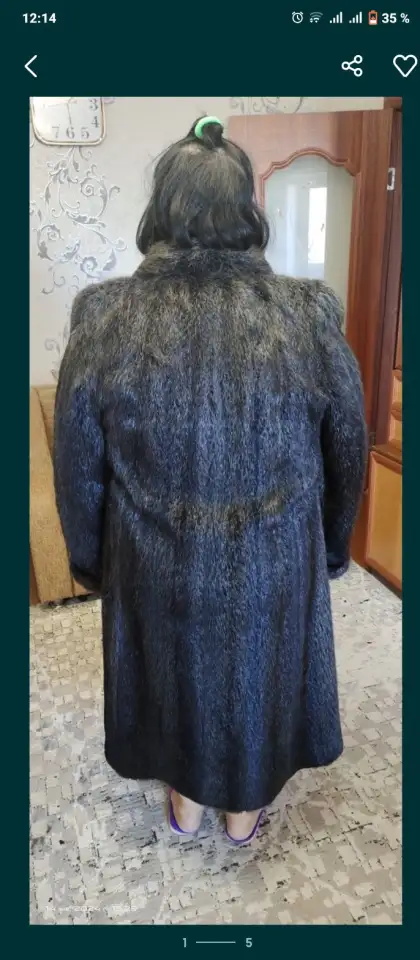 Нутриевая облегченная ШУБА, фотография 3