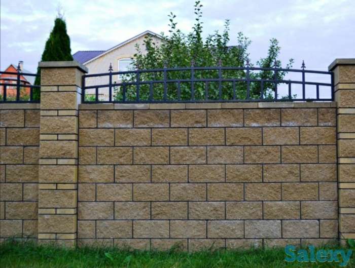 Строим ограждение из кирпича и блока., фотография 1