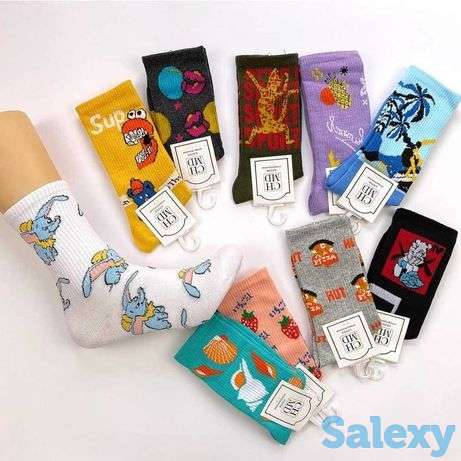 Носки взрослые с принтами, фотография 1