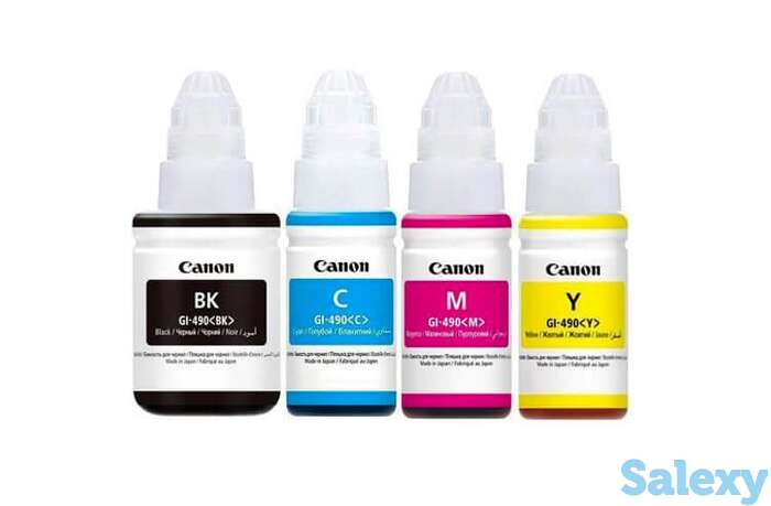Оригинальные чернила для canon pixma g2400 (4 цвета), фотография 1