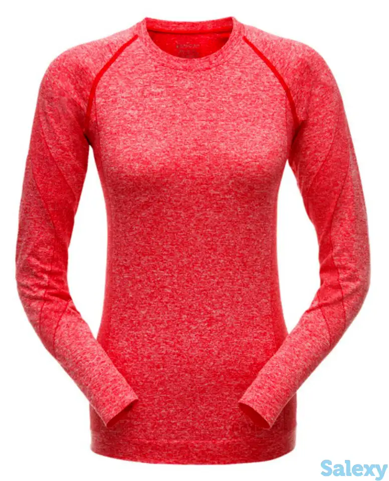 Термокофта spyder girl`s harper baselayer red, фотография 17