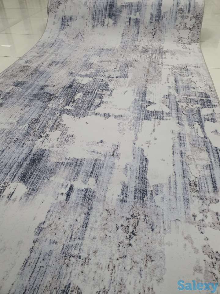 Ковровая дорожка с модными потертостями Тренд ковер коврик 140см, фотография 5