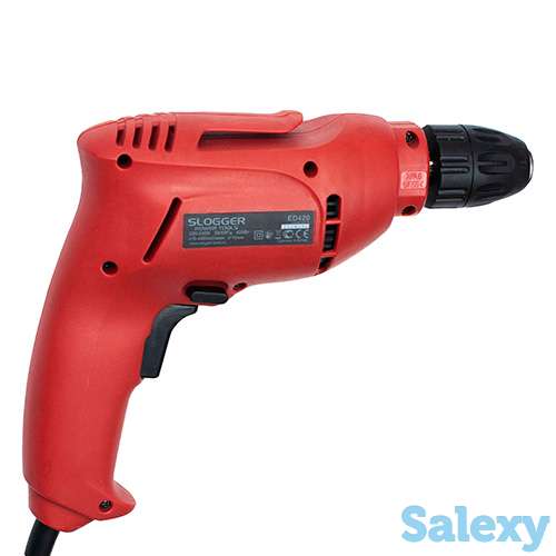 Дрель slogger ed420 420 вт, бзп, фотография 2