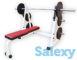 Горизонтальная скамья для жима штанги, фотография 1