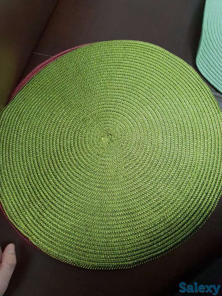 Подтарельники разных цветов, качественный материал, круглые, фотография 4