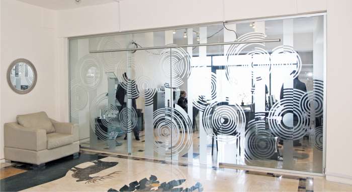 Стеклянные перегородки, фотография 1