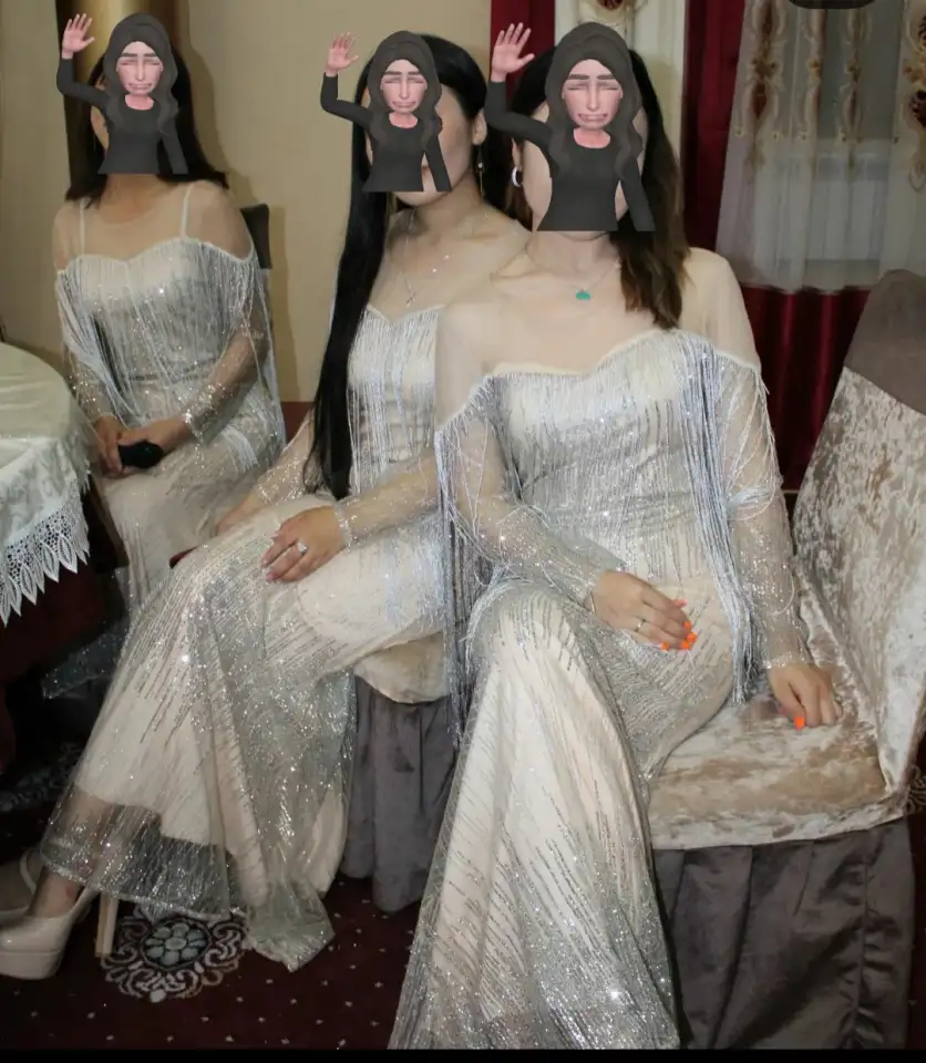 Вечерняя платье длинное, фотография 1