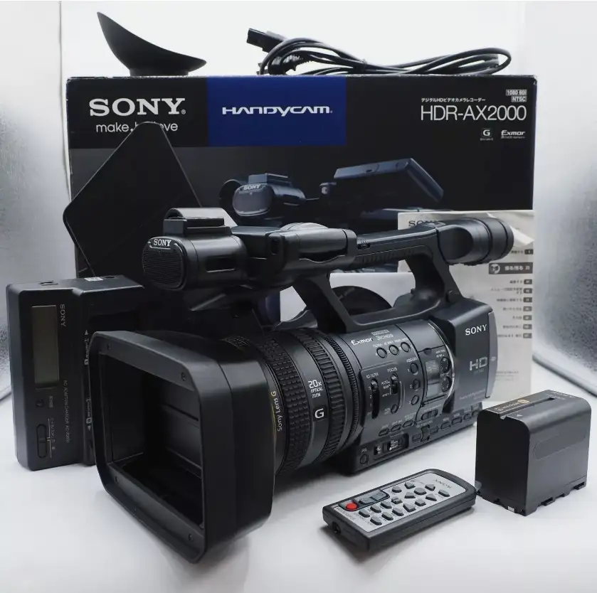 Цифровая видеокамера SONY HDR-AX2000, фотография 1