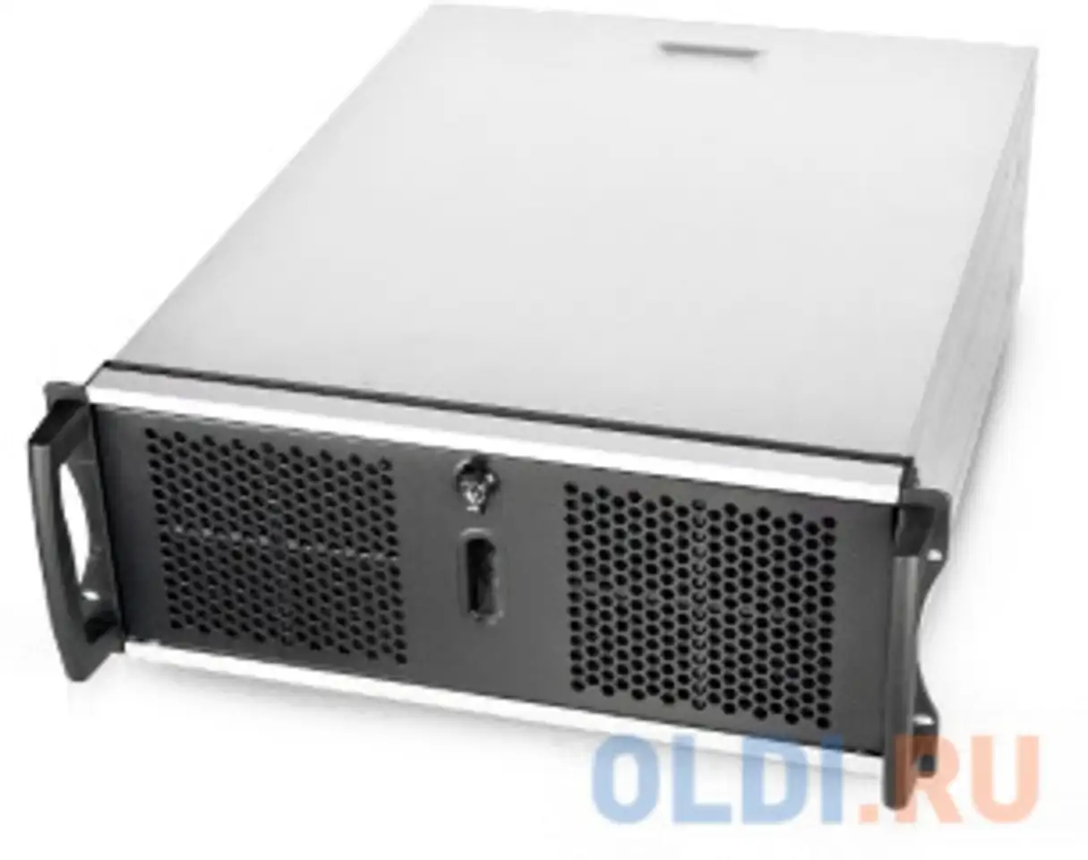 Серверный корпус 4u procase rm41300-f2-u3 без бп чёрный, фотография 1