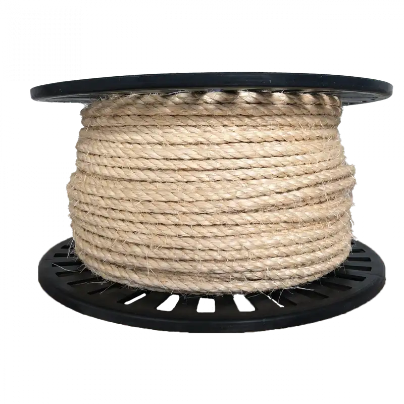 Канат сизалевый Диаметр: 10; 13; 16; 19... мм, фотография 1
