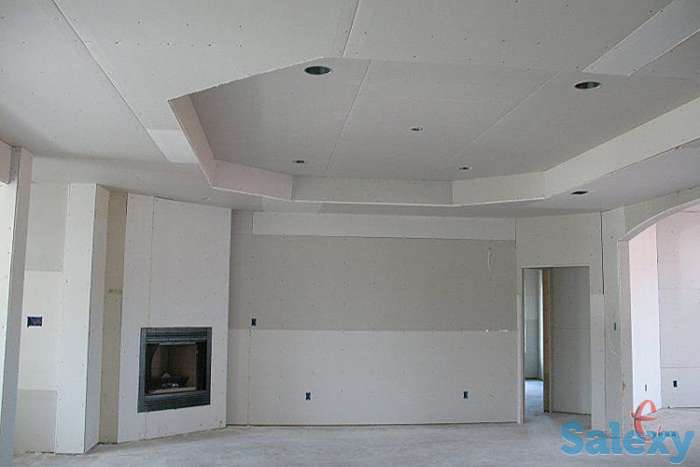 Бригада по монтажу гипсокартона., фотография 2