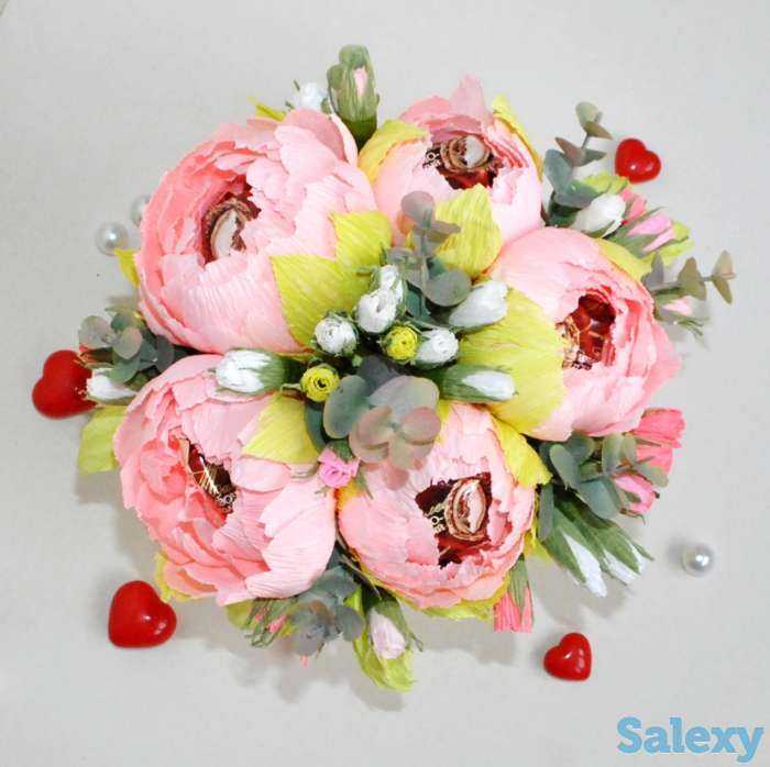 Букет из конфет - лучший подарок на 14 февраля, 8 марта, фотография 4