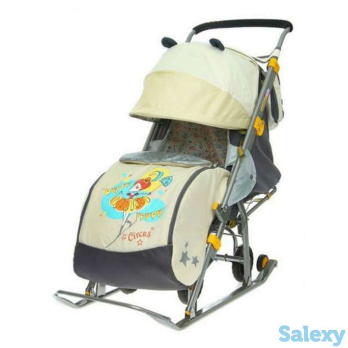 Санка коляска Nika Pikate г. Астана РАССРОЧКА КРЕДИТ, Kaspi Red, ДОСТАВКА!, фотография 2